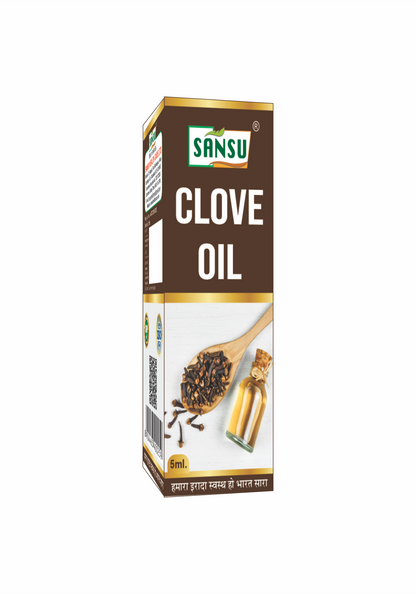 SANSU CLOVE OIL (5 ML) PACK OF 5