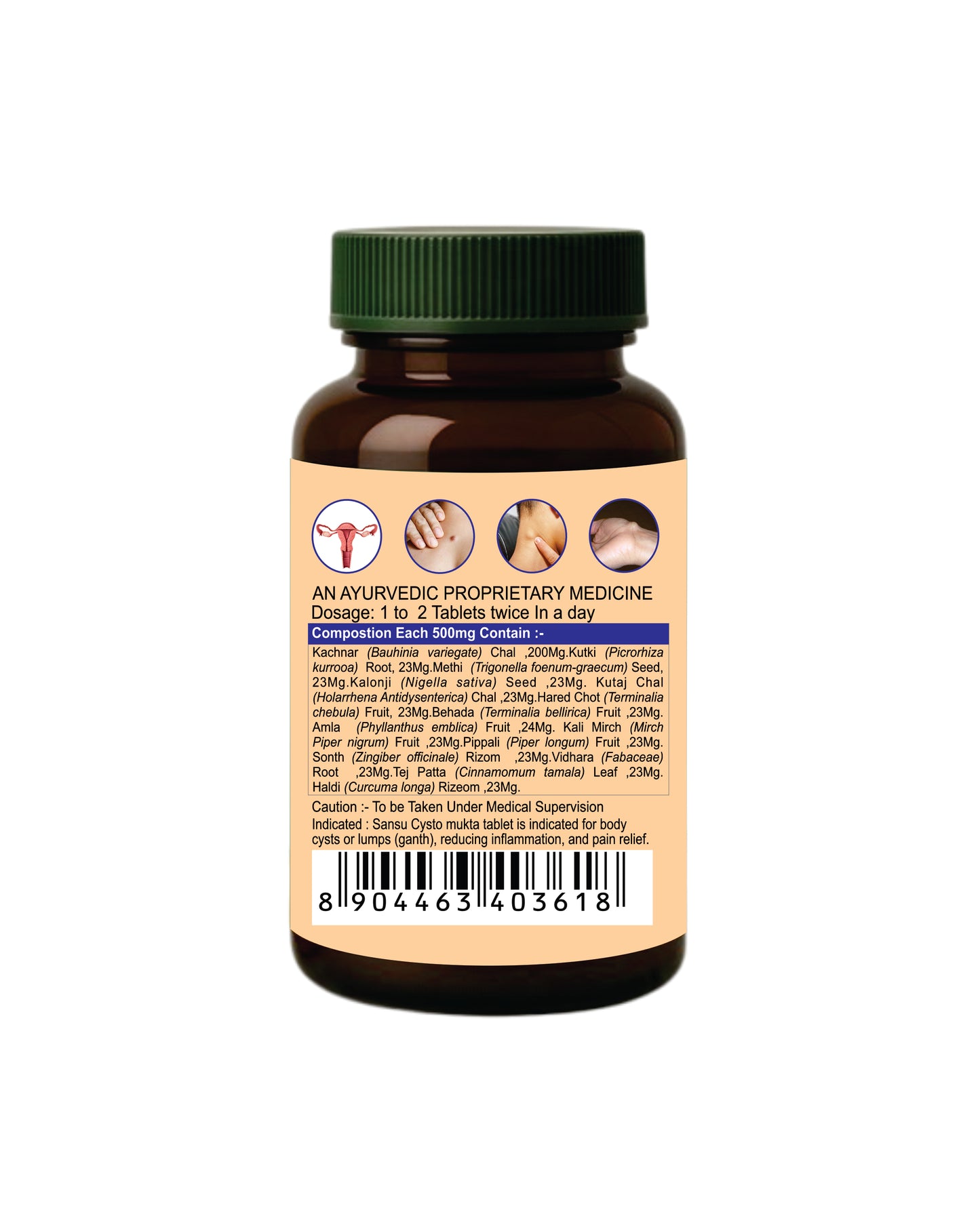 Sansu Cysto mukta tablet (60Tavb)