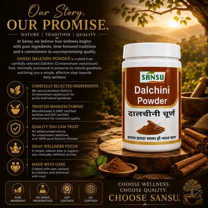 Sansu Dalchini Churan 50 gm (Pack of 2)