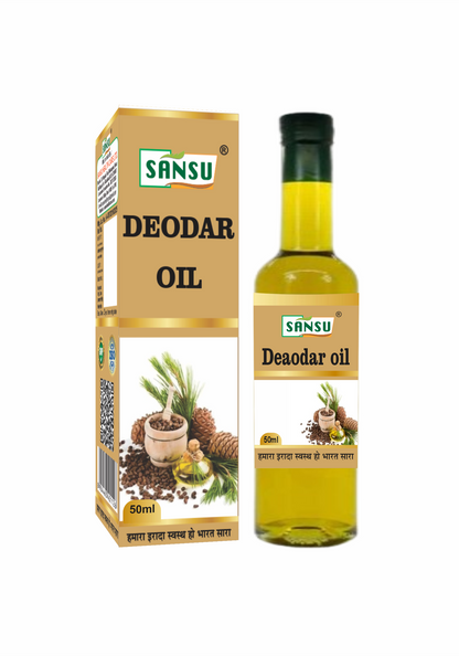 Sansu Deodar oil 50ml (Pack of 2)