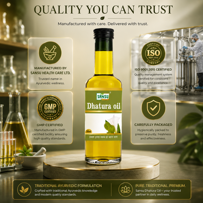 Sansu Dhatura Oil 50 ml (Pack of 2)