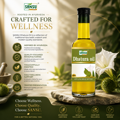 Sansu Dhatura Oil 50 ml (Pack of 2)