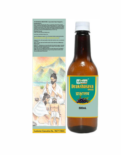 Sansu Drakshasava 500ml