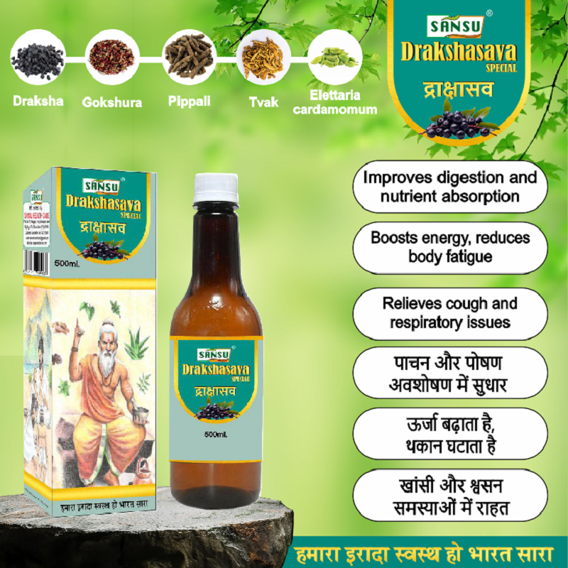 Sansu Drakshasava 500ml