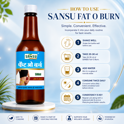 Sansu Fat o Burn 500ml