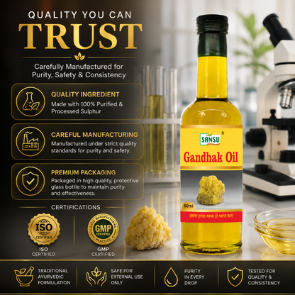 Sansu Gandhak Oil 50 ml (Pack of 2)
