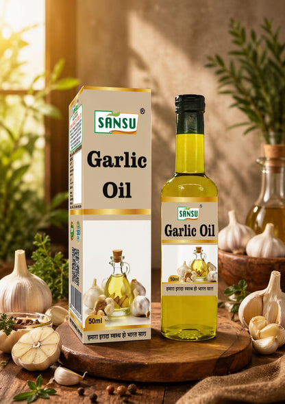 SANSU GARLIC OIL (50ML) (Pack of 2)