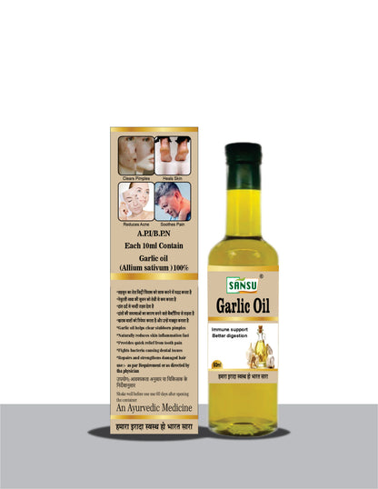 SANSU GARLIC OIL (50ML) (Pack of 2)
