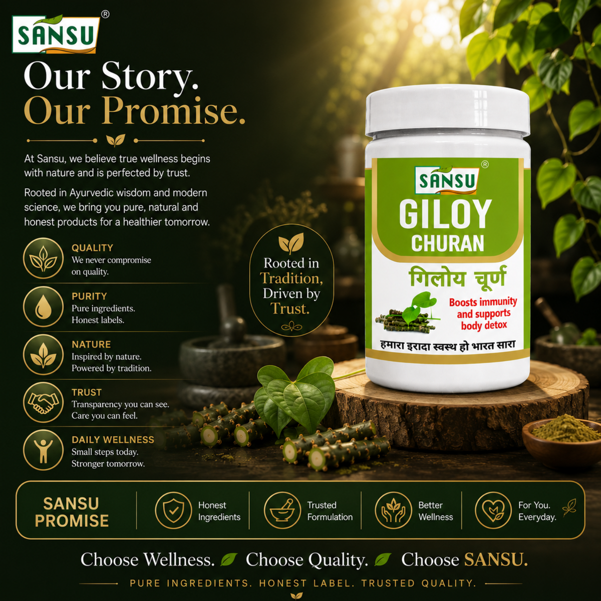 Sansu Giloy Churan -100 gm / 200 gm