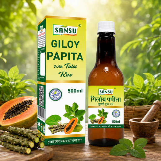 Sansu Giloy Papita Juice (500 ml)