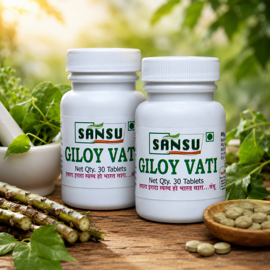 Sansu Giloy Vati 30 Tablet (Pack of 2) (30 Tab X 2)