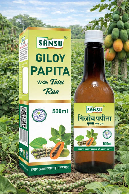 SANSU ORGANIC GILOY PAPITA RAS (500ML) /1000ml