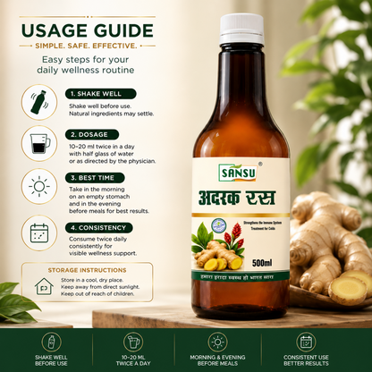 Sansu Ginger Juice (500 ml)