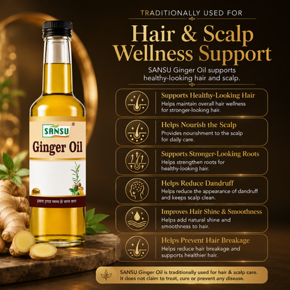 Sansu Ginger Oil 50ml (Pack of 2)