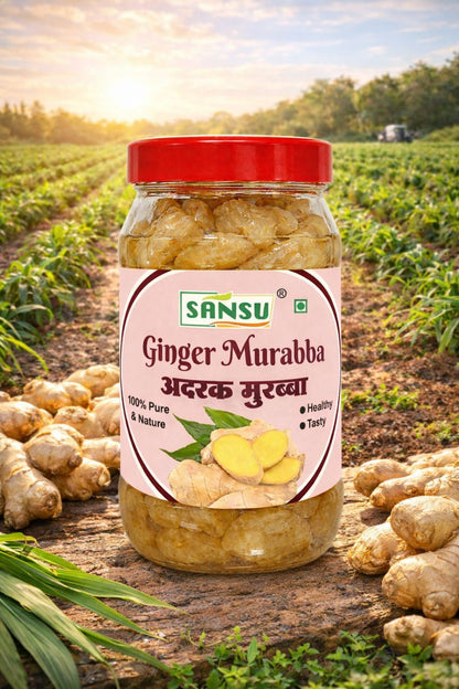 SANSU GINGER MURABBA (500 GM)