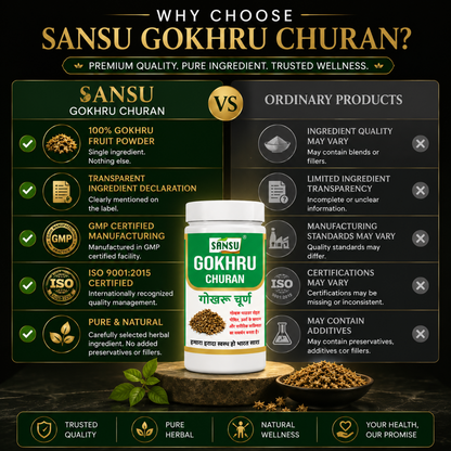 Sansu Gokhru Churan 100gm (Pack Of 2)