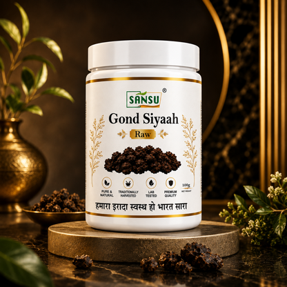 SANSU Gond siyah - Kala Gond (100 GRAM)