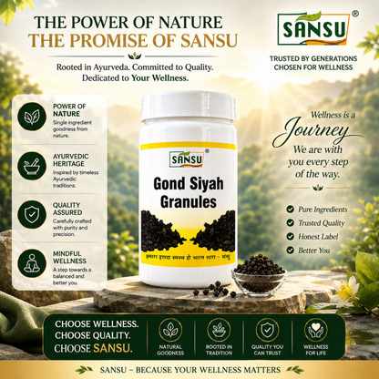 Sansu Gond Siyah Kala Gond Granules