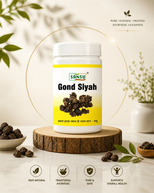 SANSU Gond siyah - Kala Gond (100 GRAM)