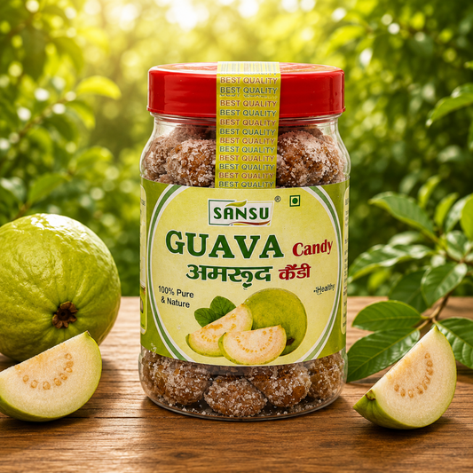 Sansu Organic Guava Candy (200 gm)