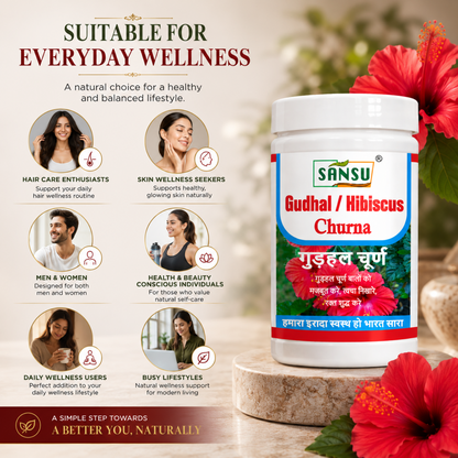 Sansu Gudhal / Hibiscus Powder100 gram (Pack Of 2)