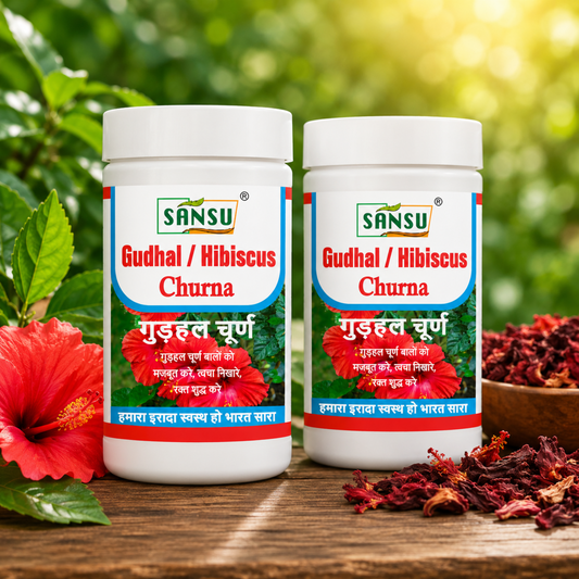 Sansu Gudhal / Hibiscus Powder100 gram (Pack Of 2)