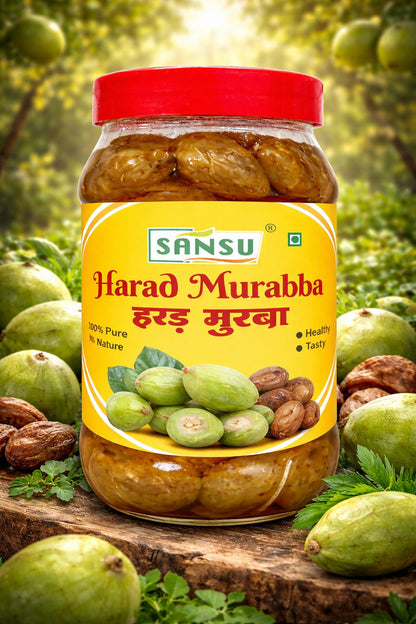 SANSU Homemade Organic Harad Murabba| Good for Health |1kg