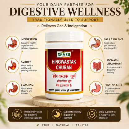 Sansu Hingwashtak churan 100gm (Pack of 2)