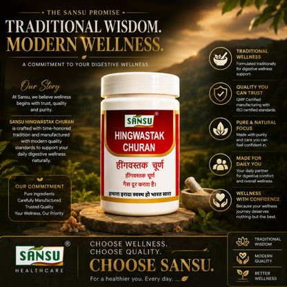 Sansu Hingwashtak churan 100gm (Pack of 2)