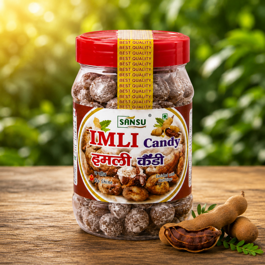 Sansu Imli Candy, Khatti, Mithi Imli, Tamarind Twist Candy, Tamarind Candy, 200 gm