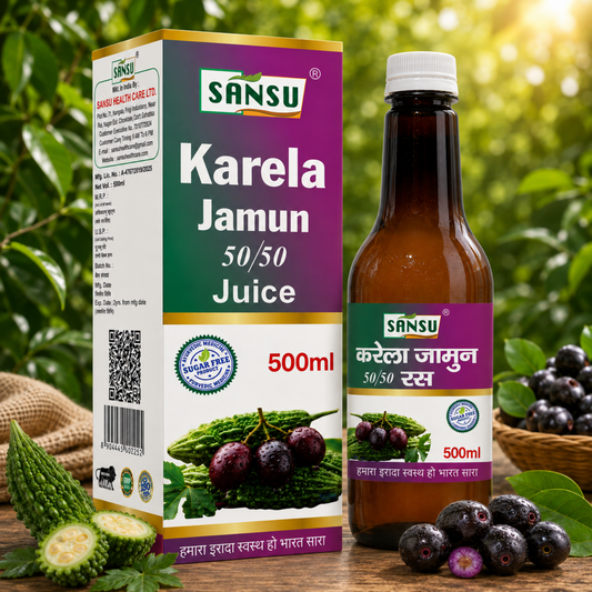 SANSU KARELA JAMUN 50-50 RAS (500 ML)