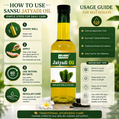 Sansu Jatyadi Oil 50 ml (Pack of 2)