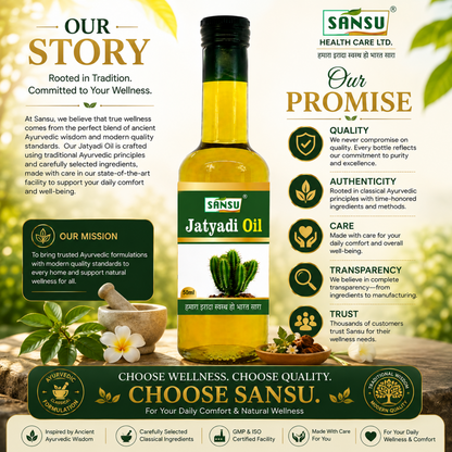 Sansu Jatyadi Oil 50 ml (Pack of 2)