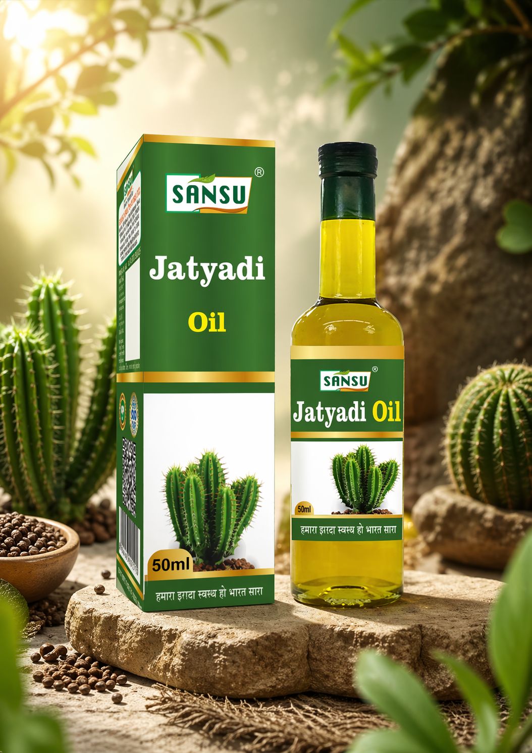 Sansu Jatyadi oil 50ml (Pack of 2)