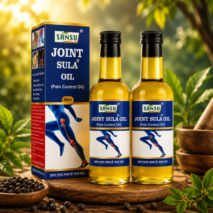 SANSU Joint Sula Oil for Ayurvedic pain relief Massage Oil (50ml) [Pack of 2]