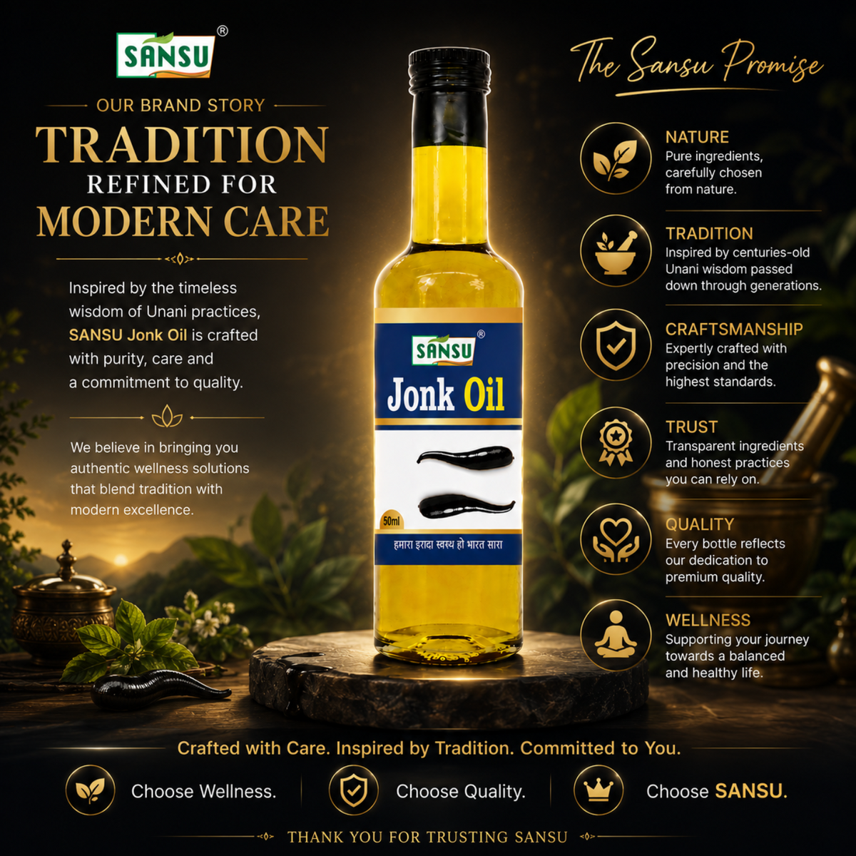 Sansu Jonk Oil 50ml (Pack of 2)