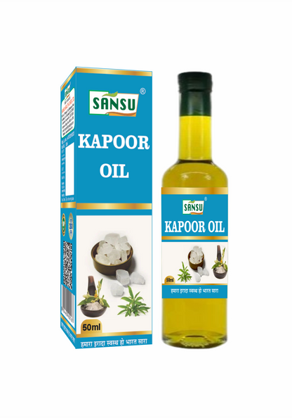 Kapoor Oil (Kapoor Ka Tel) 50ml (Pack of 2)