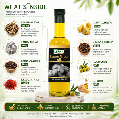 Sansu Kaam Grow Oil 30 ml