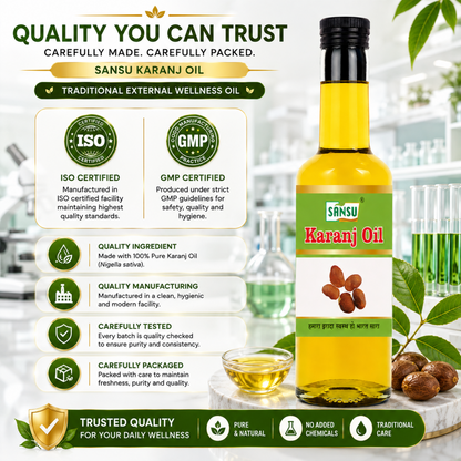 Sansu Karanj Oil (100 ml) pack of 2