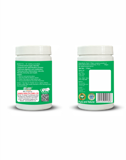 SANSU KARELA POWDER (100 GM) Pack Of 2)