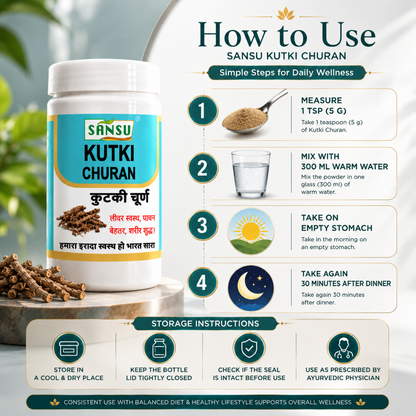 Sansu Kutki Churan 100 gm (Pack of 2)