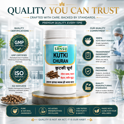Sansu Kutki Churan 100 gm (Pack of 2)