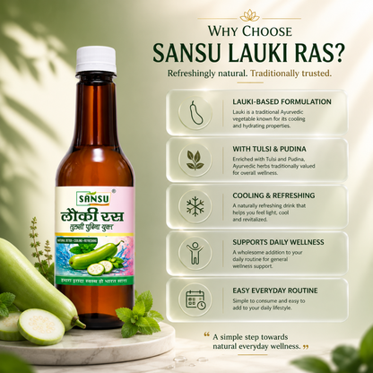 Sansu Organic Lauki Ras / Juice (500 ml)