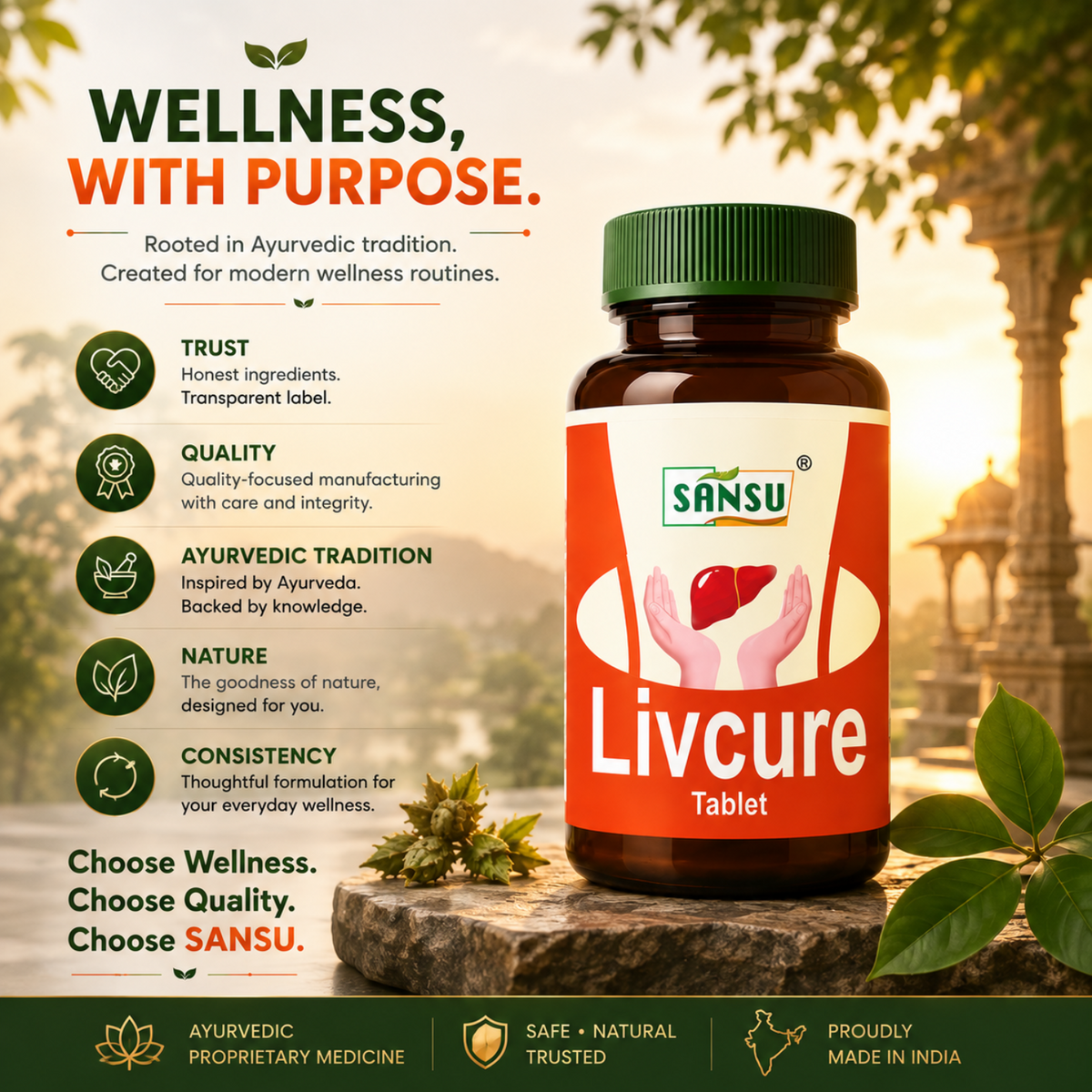 Sansu liv cure tablet  (60Tab)