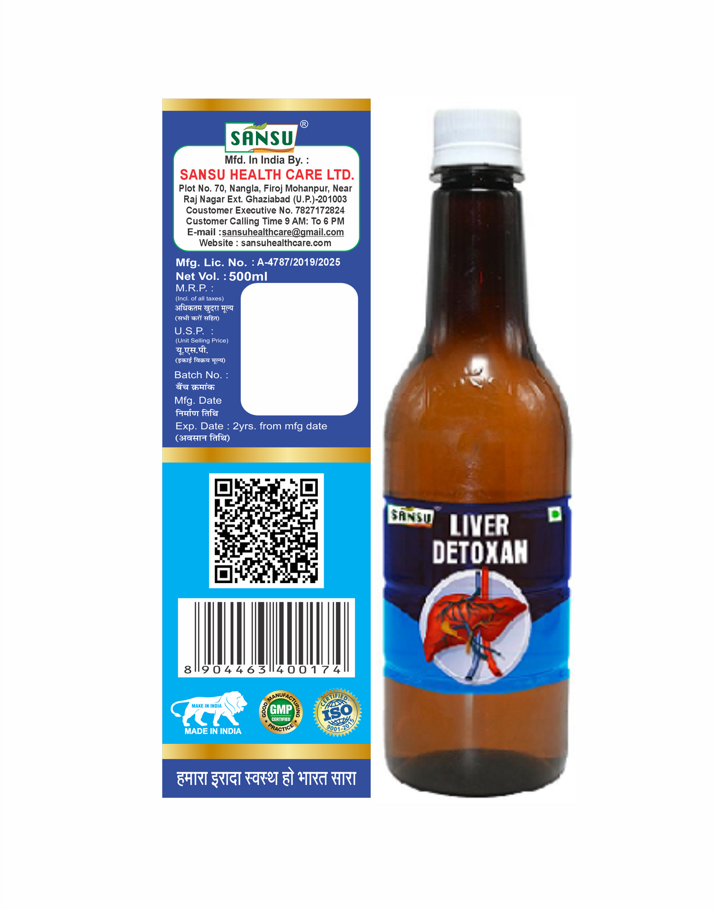 Sansu Liver detoxen 500ml