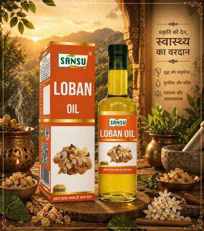SANSU LOBAN OIL (50ML) Pack Of 2)