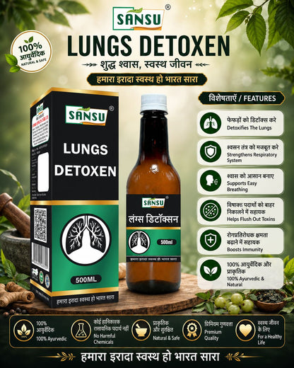 SANSU LUNGS  DETOXEN 500ml