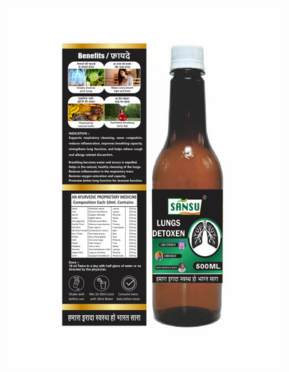 SANSU LUNGS  DETOXEN 500ml