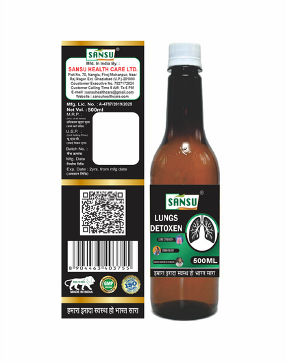 SANSU LUNGS  DETOXEN 500ml