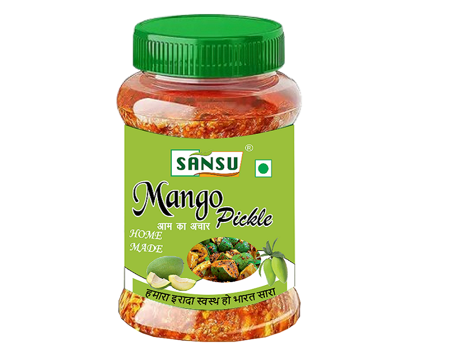 SANSU MANGO PICKLE 500 GM ( PACK OF 3)
